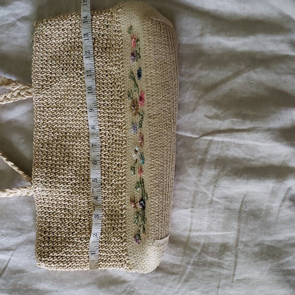Cappelli straworld embroidered purse - Picture 9 of 16